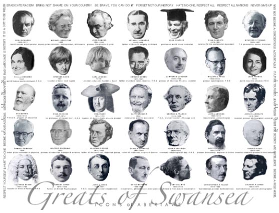 Greats of Swansea Icons of Abertawe poster